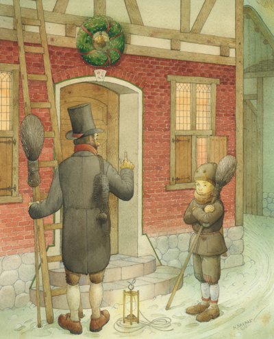 Schornsteinfeger Weihnachten 01, 2001 von Kestutis Kasparavicius